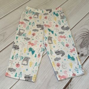 8/$25 Carter’s Forest Animals Pajama Pants Size 24months